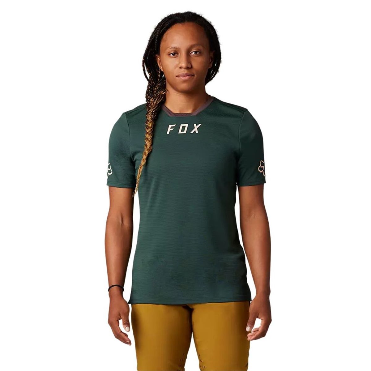 FOX - Polera Bicicleta Mujer Defend Esmeralda Fox FOX