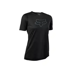 FOX - Polera Bicicleta Mujer Flexair Negro