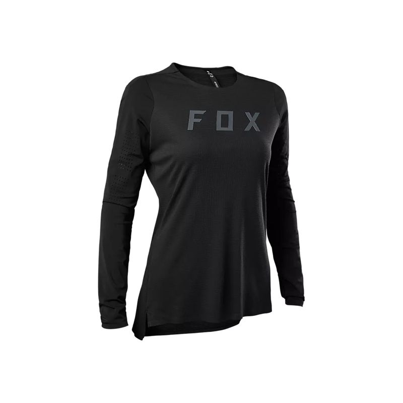 FOX - Polera Bicicleta Mujer Flexair Pro Manga Larga Negro Fox FOX