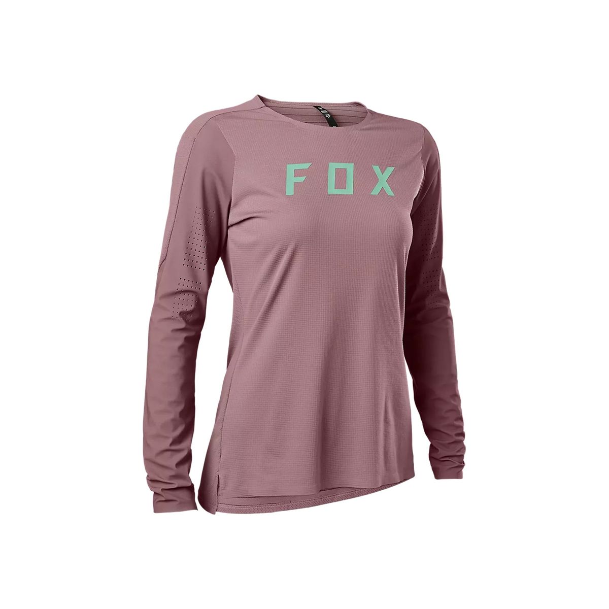 FOX - Polera Bicicleta Mujer Flexair Pro Manga Larga Morado Fox FOX