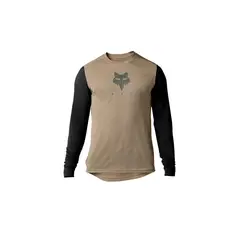 FOX - Polera Bicicleta Ranger Trudi™ Manga Larga Cafe