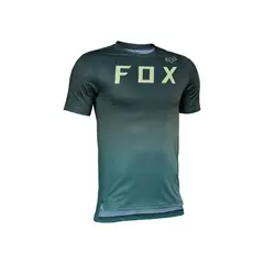 FOX - Polera Bicicleta Flexair Esmeralda