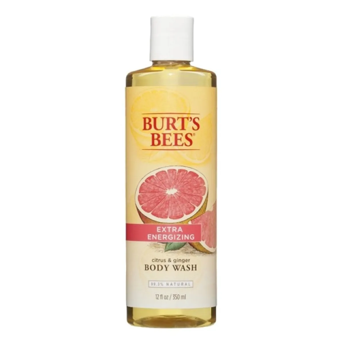 BURTS BEES - Burts Bees Extra Energizing Citrus Ginger Body Wash 350ml