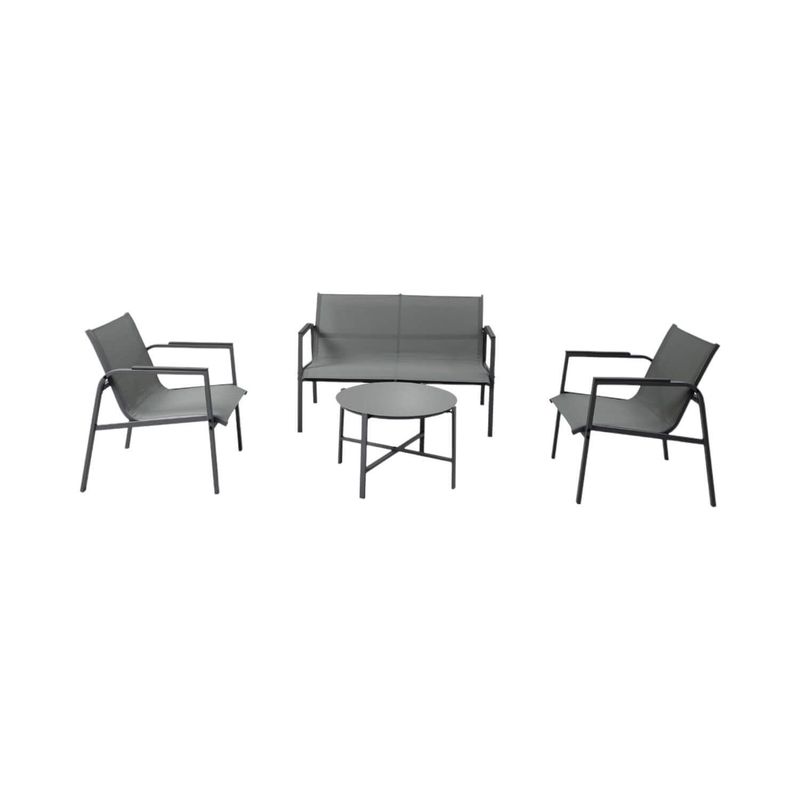 NORTHWEST - Juego Set Terraza Portofino 4 Piezas Con Cojin Northwest