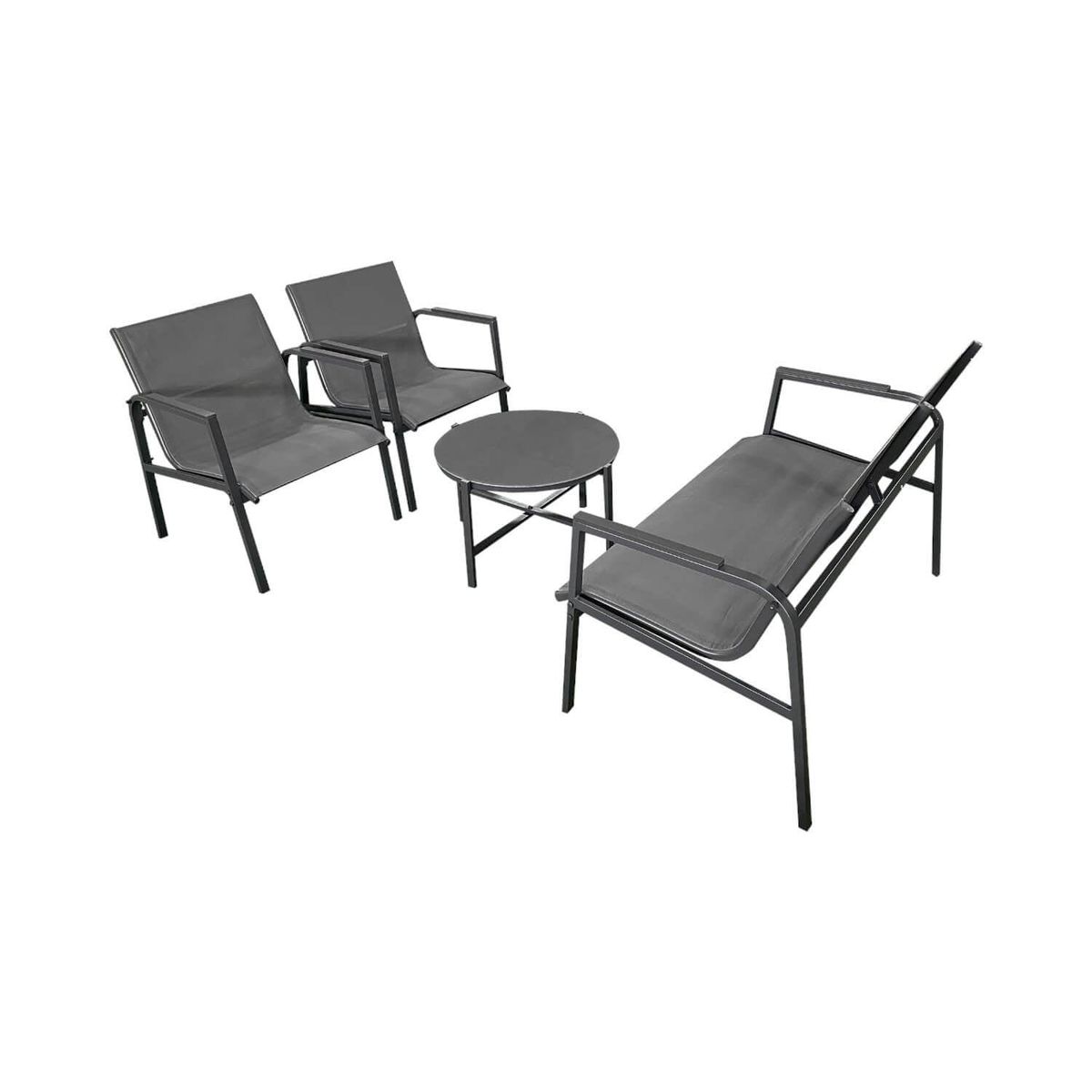 NORTHWEST - Juego Set Terraza Portofino 4 Piezas Con Cojin Northwest.