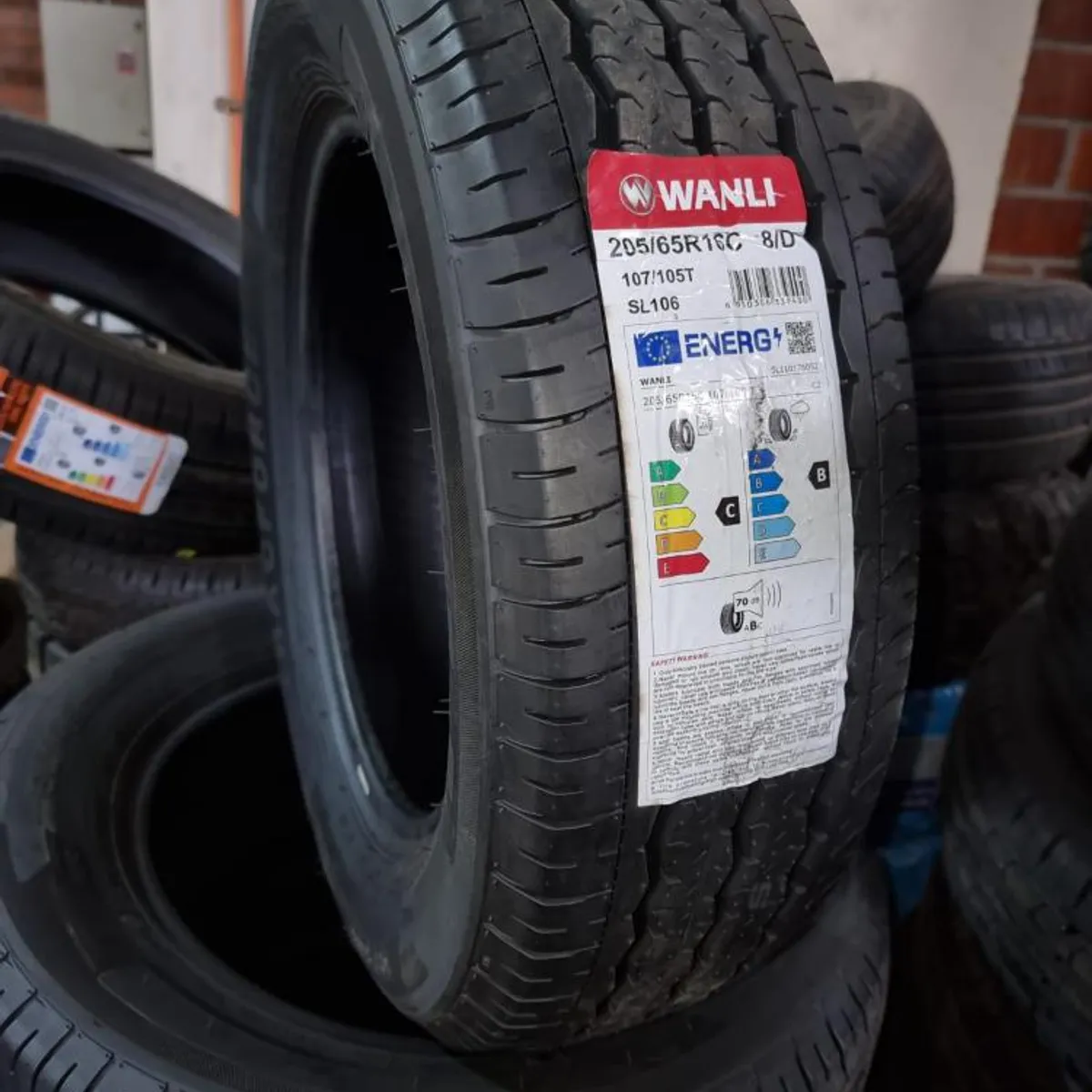 GENERICO - NEUMATICO 205/65 R16C 107/105T SL106 WANLI WANLI