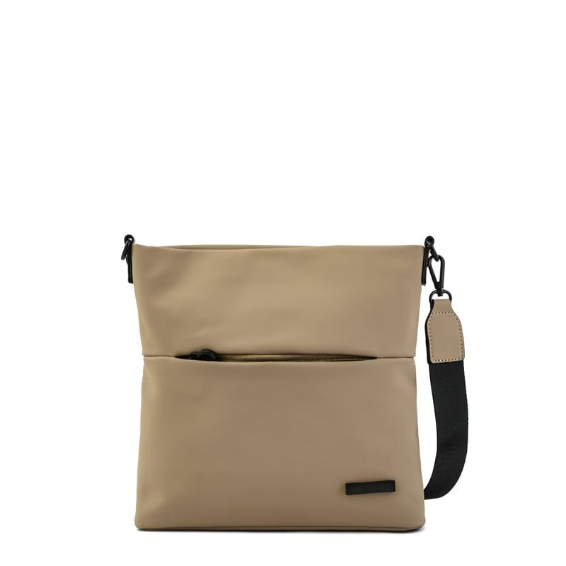 ZIOL - Cartera bandolera mediana carlota taupe