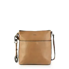 ZIOL - Cartera bandolera grande marceli taupe