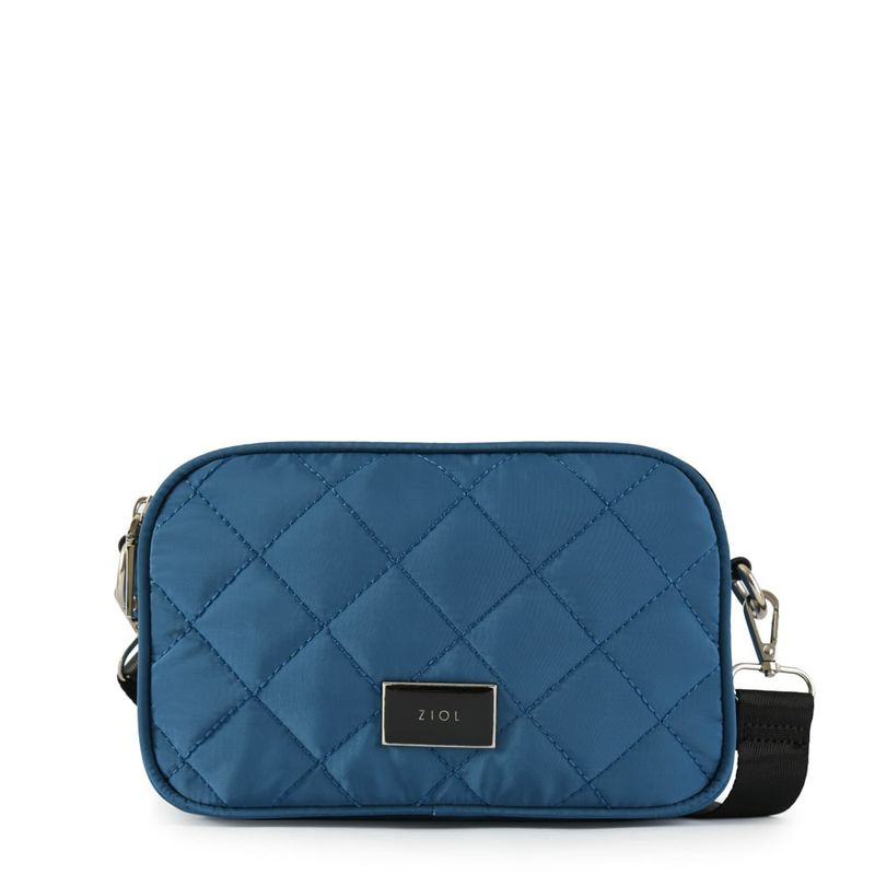 ZIOL - Cartera bandolera pequeña bouffi petroleo