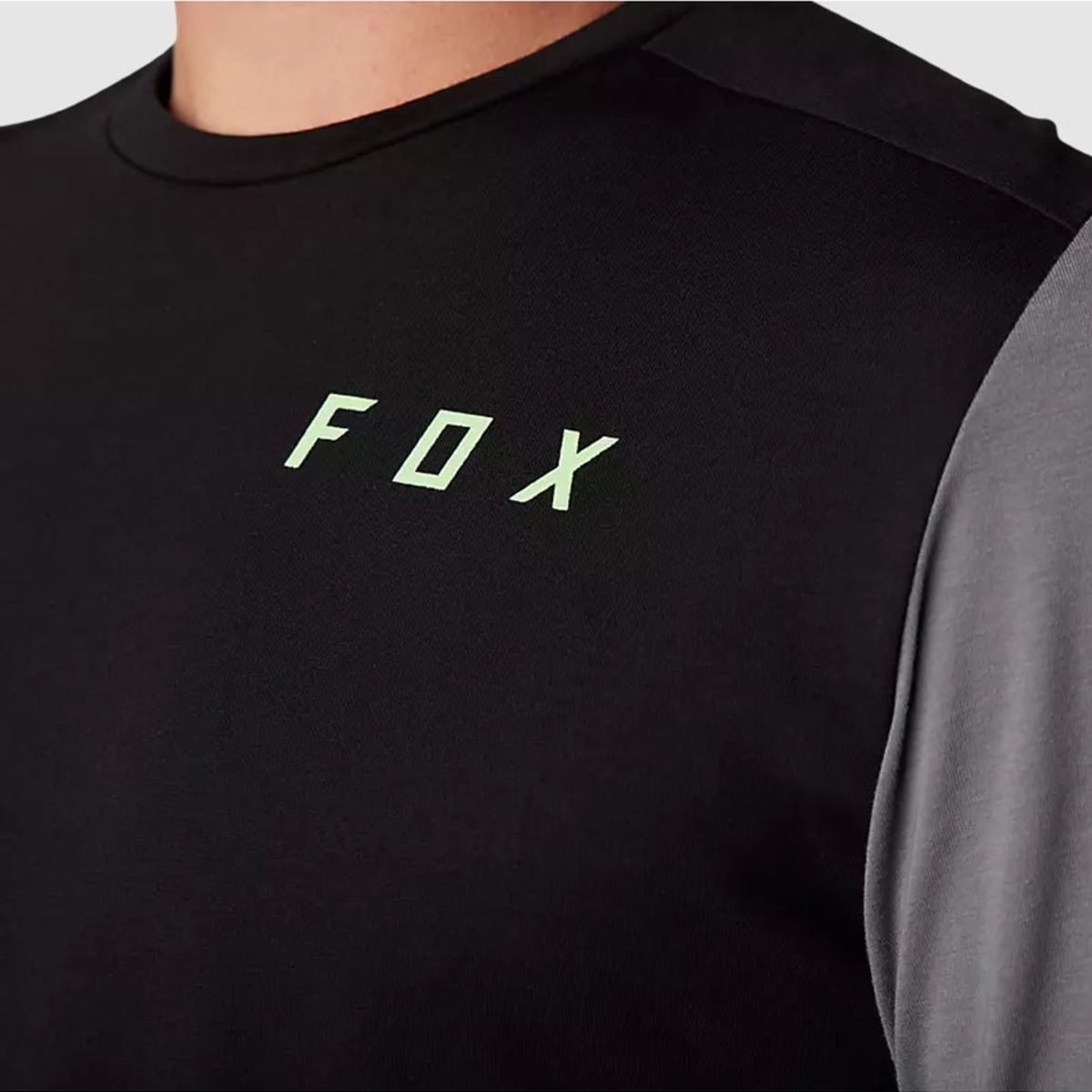 FOX - Polera Bicicleta Ranger Drirelease Race Negro Fox FOX