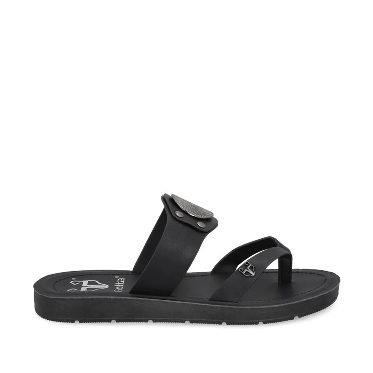 GOTTA - Sandalia Negra  Mujer 13256