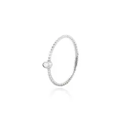 JB JOYAS BARON - Anillo Oro Blanco 18kt Diamantes 3 Pts