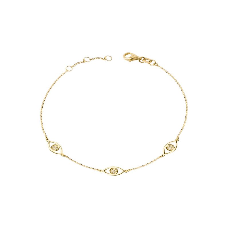 JB JOYAS BARON - Pulsera Oro Amarillo 18kt Diamantes 4 Pts SI/H