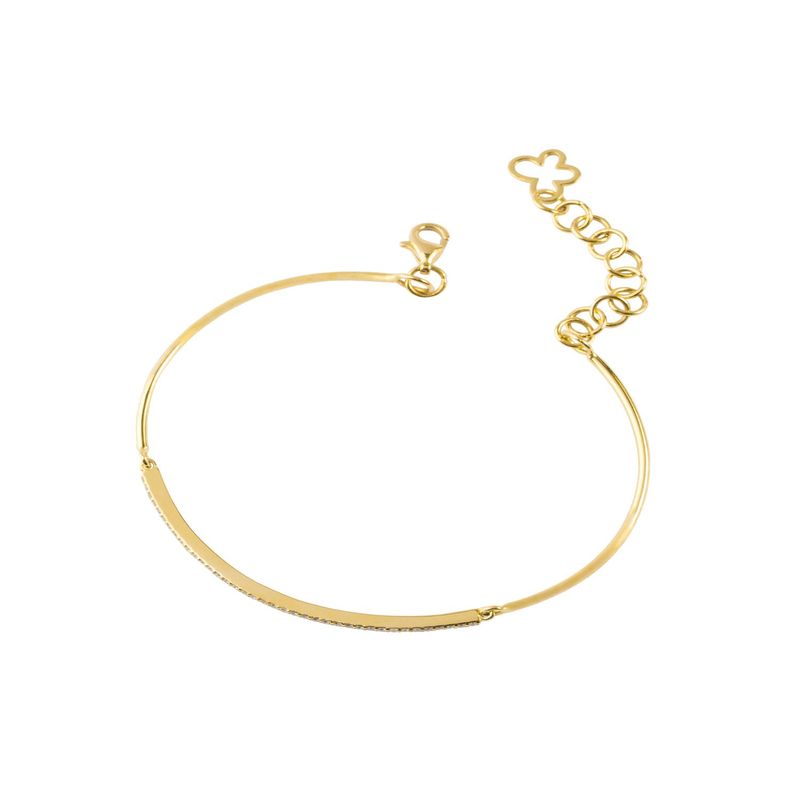 JB JOYAS BARON - Pulsera Oro Amarillo 18kt Diamantes 22 Pts SI/H