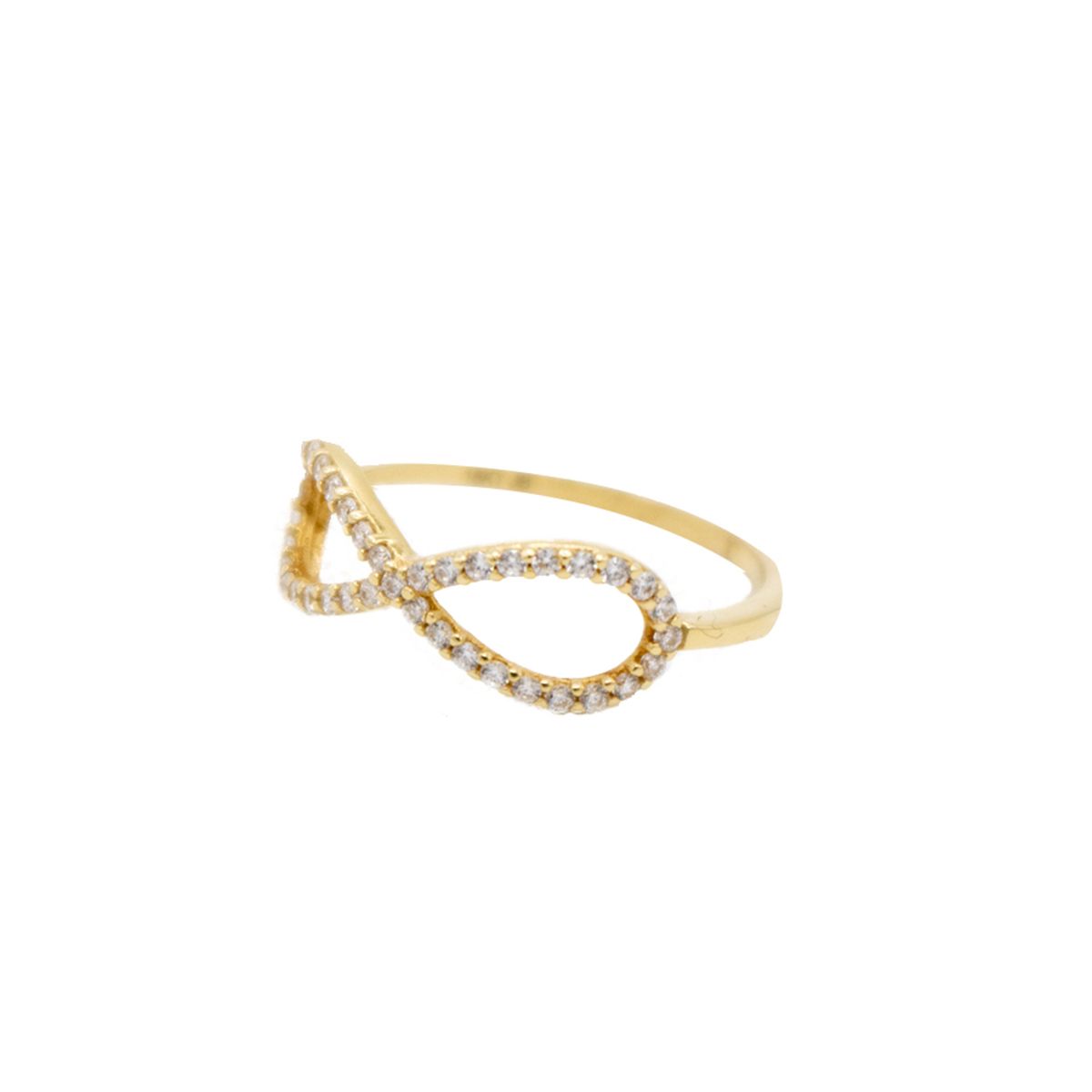 JB JOYAS BARON - Anillo de Oro 18kt Modelo Infinito