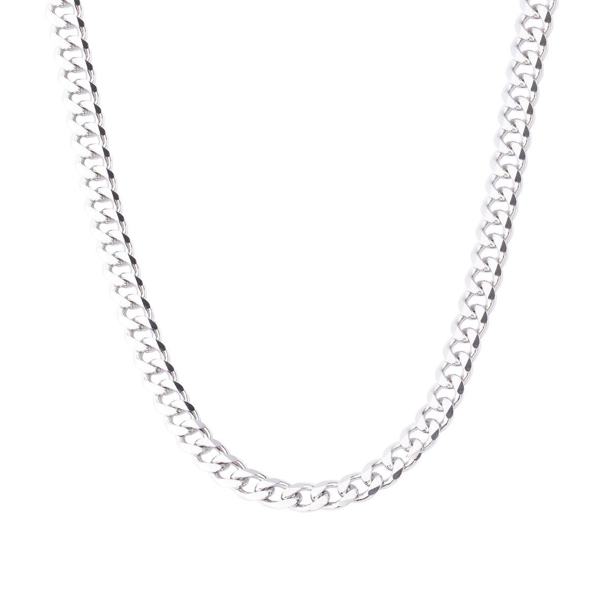 JB JOYAS BARON - Cadena de Plata Esterlina 925 Groumet 26