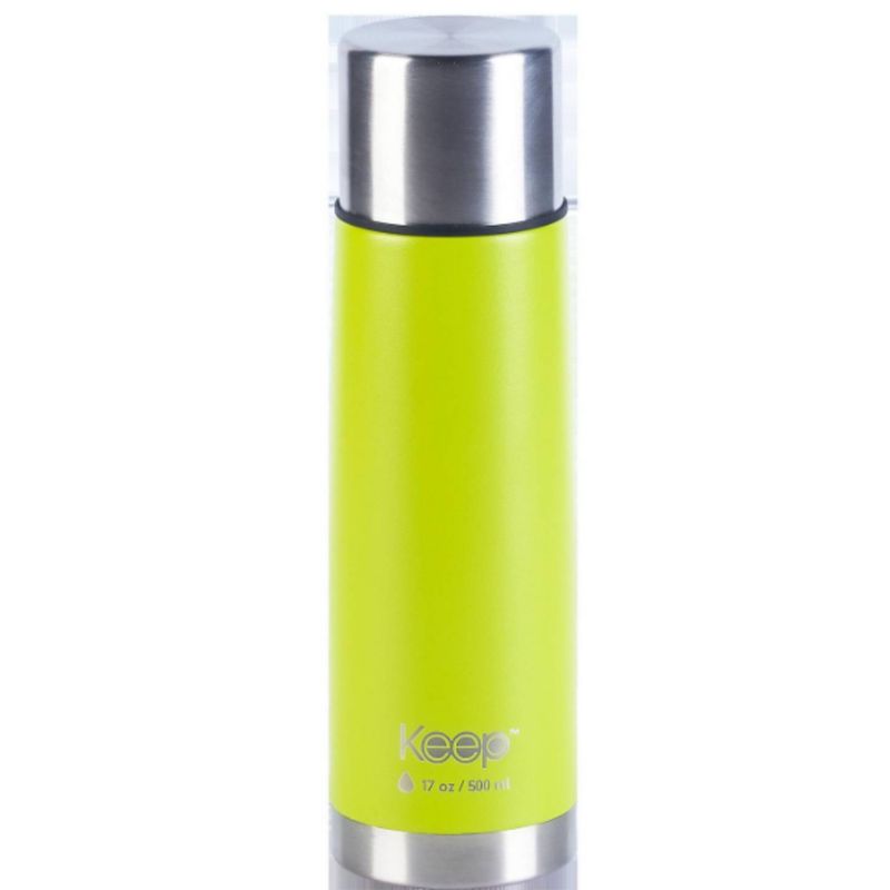 KEEP - TERMO BALA 0,5 LITROS RUBBER KEEP VERDE