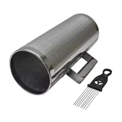 NUTECH - Guiro Metálico Abierto 12 x 5 + Peine Epic 6145