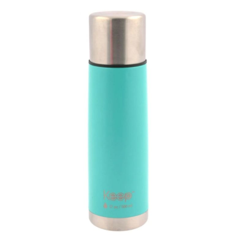 KEEP - TERMO BALA 0,5 LITROS RUBBER KEEP CELESTE