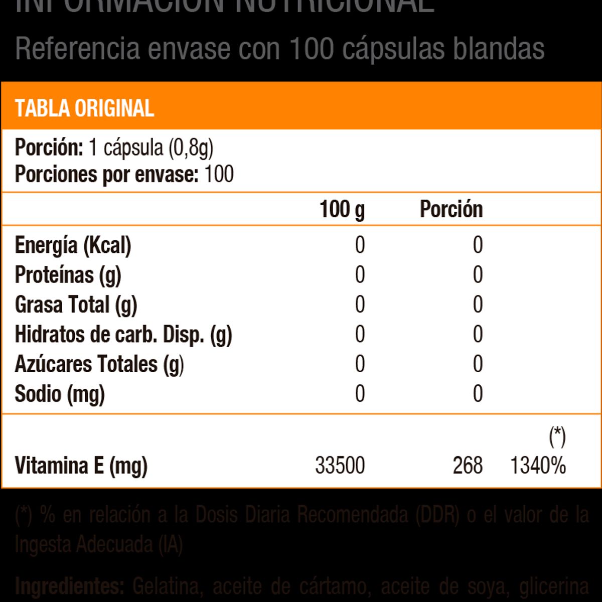 SOLGAR - Vitamina E 400 UI (100 soft)
