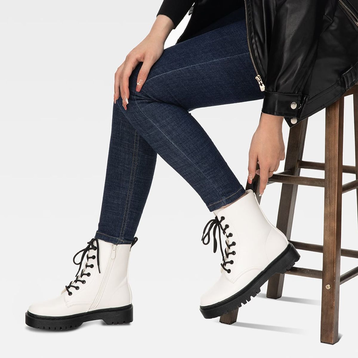 WEIDE - Botin Amaia Blanco Weide