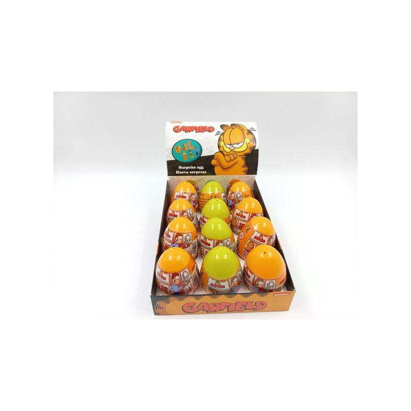 BRICKELL ACCESORIES - Huevos Sorpresa Garfield x 12 unidades