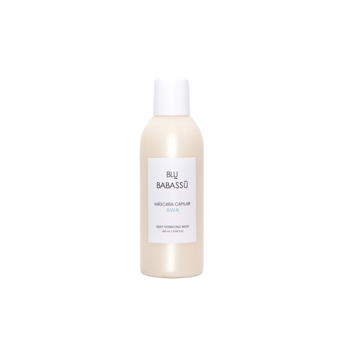 BLU BABASSU - Mascara Capilar AWA Nourishing Hair Mask 265 ml.