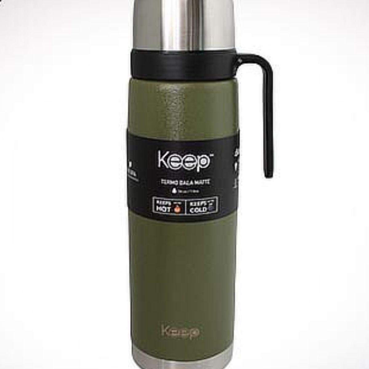 KEEP - TERMO BALA MATE 1.0 LITROS KEEP VERDE