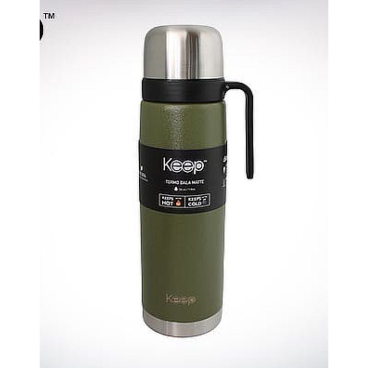 KEEP - TERMO BALA MATE 1.0 LITROS KEEP VERDE