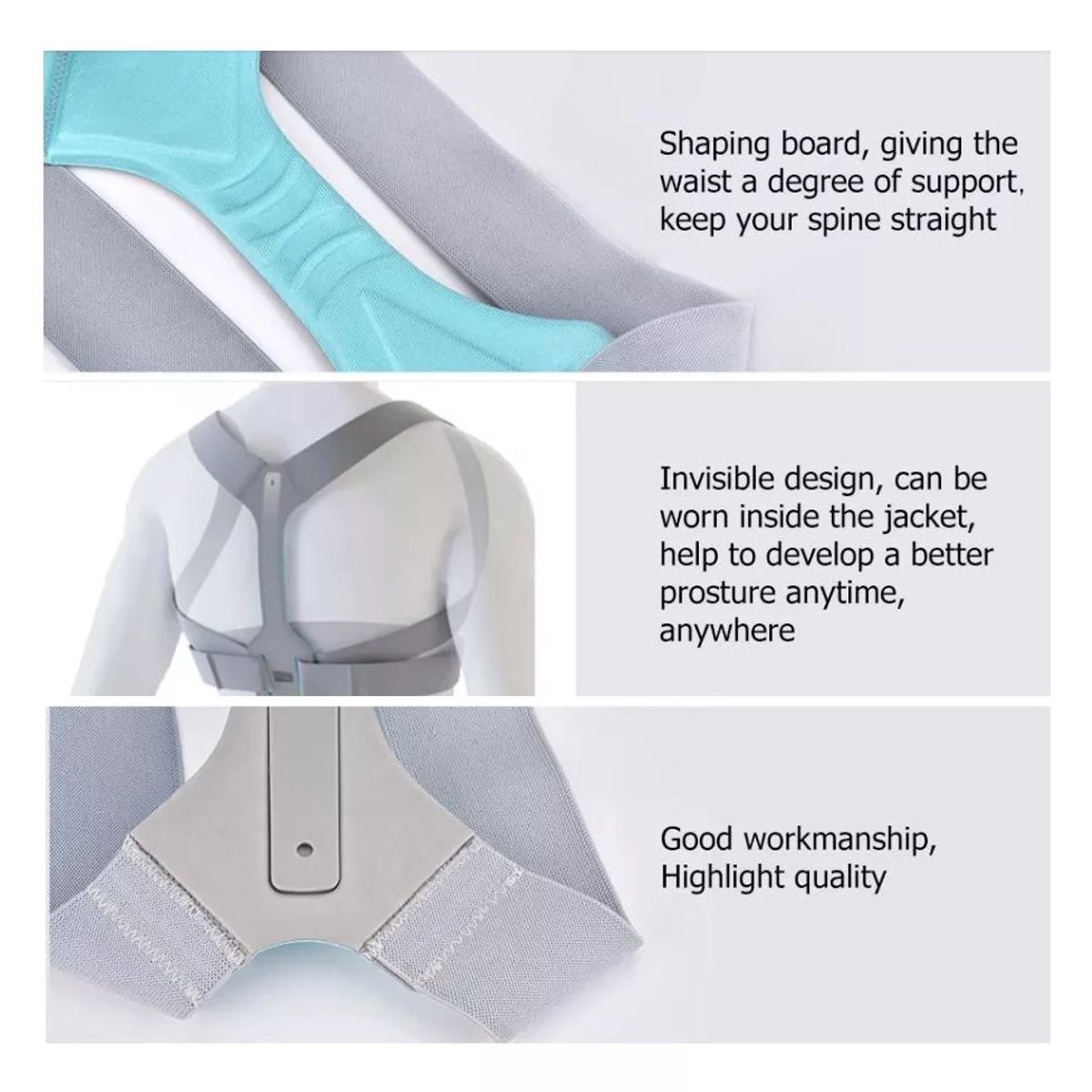 RECOVERY - RECOVERY CORRECTOR DE POSTURA - TALLA M