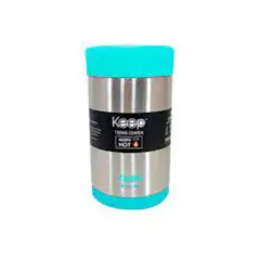 KEEP - TERMO COMIDA COLORES 600ML CELESTE