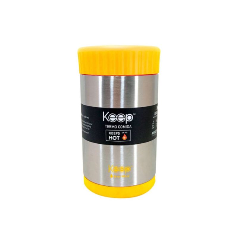 KEEP - TERMO COMIDA COLORES 600ML KEEP AMARILLO