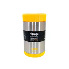 KEEP - TERMO COMIDA COLORES 600ML AMARILLO