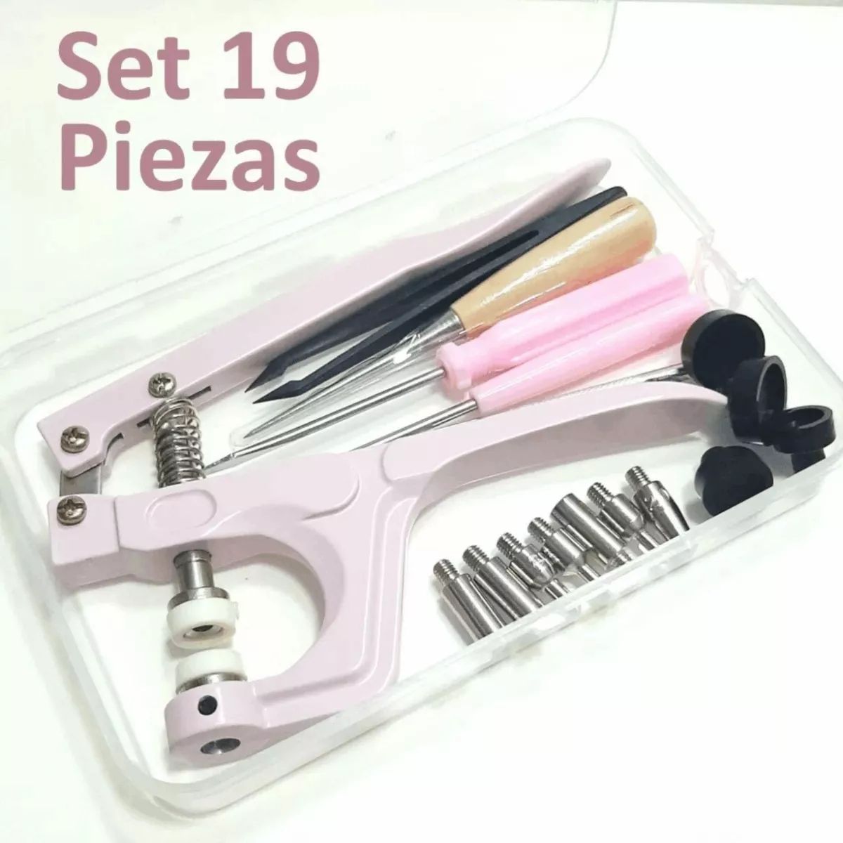 KUANGYE - Remachadora Pinza Botón Presión Broche Metal Snaps