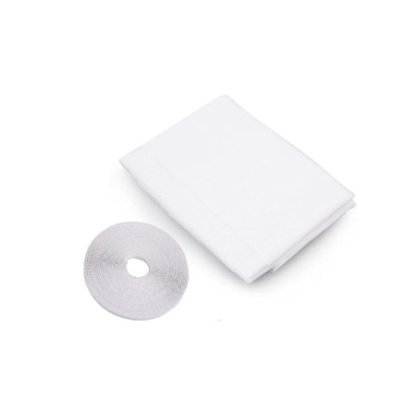 GENERICO - Malla Anti Mosquito Para Ventanas 150x150 Gris Pack 2
