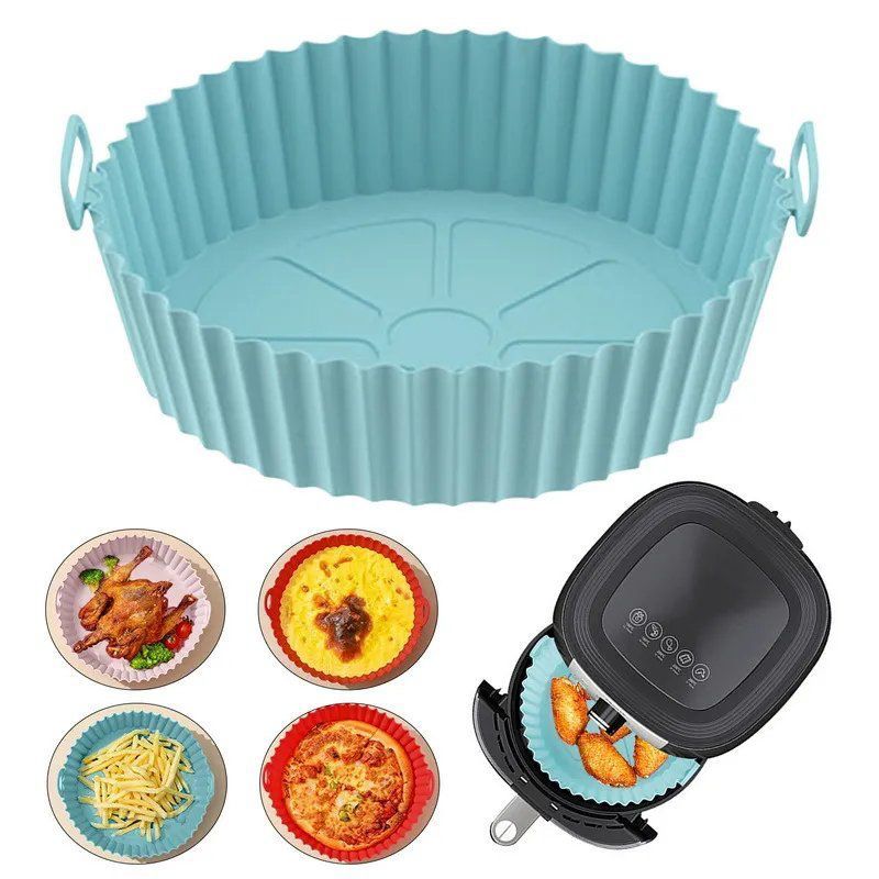 GENERICO - 2 Forros De Silicona Para Freidora Silicona Air Fryer