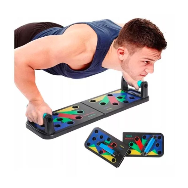 GENERICO - Tabla Soporte multiuso para flexiones brazos y pechos
