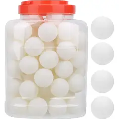 GENERICO - SET DE 60 PELOTAS DE PING PONG TENIS DE MESA BLANCO
