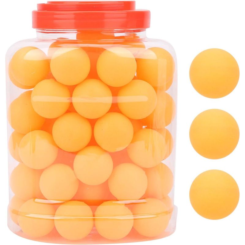 GENERICO - SET DE 60 PELOTAS DE PING PONG TENIS DE MESA NARANJO