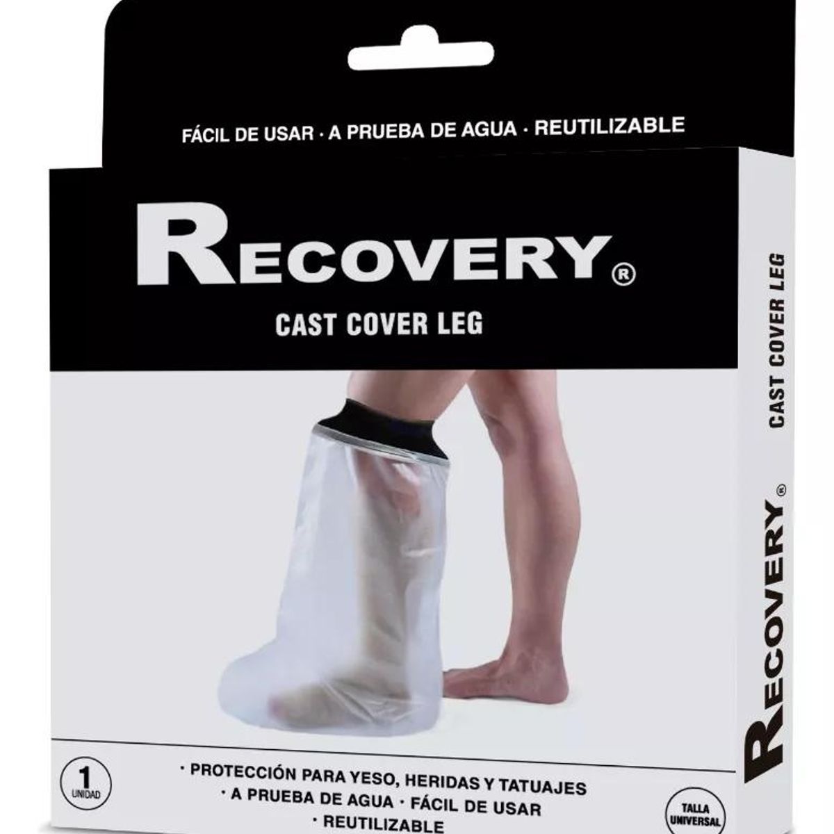 RECOVERY - RECOVERY BOLSA PROTECTORA DE PIERNA REUTILIZABLE A PRUEBA DE AGUA