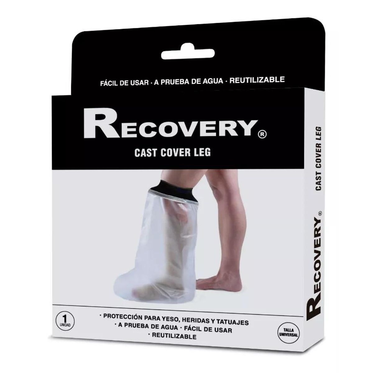 RECOVERY - RECOVERY BOLSA PROTECTORA DE PIERNA REUTILIZABLE A PRUEBA DE AGUA