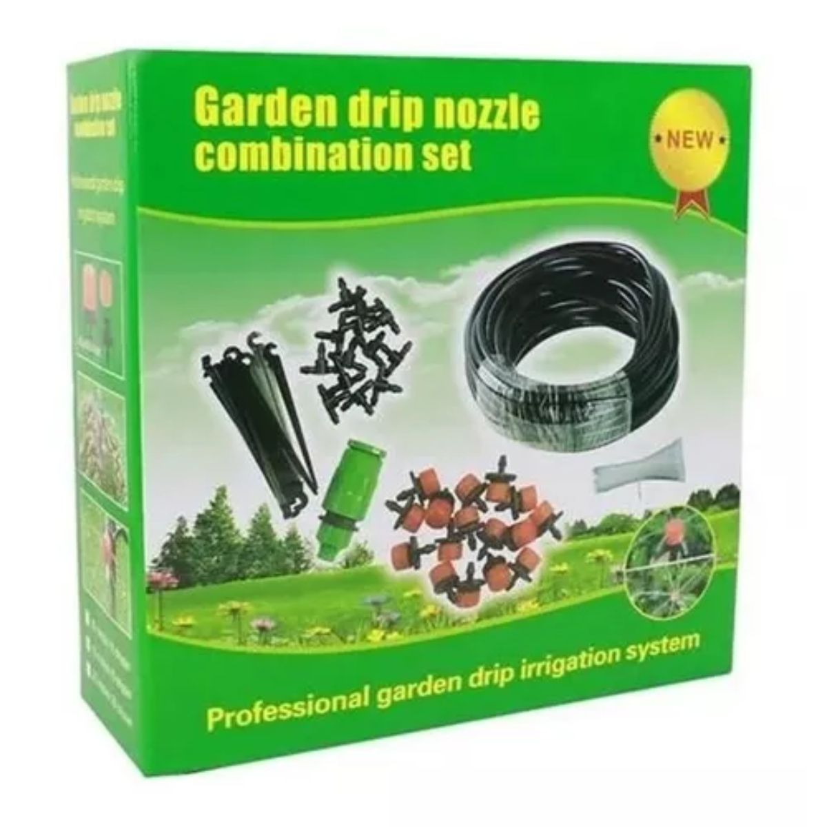 OEM - Manguera Con Sistema Riego Goteo Kit Plantas Jardín