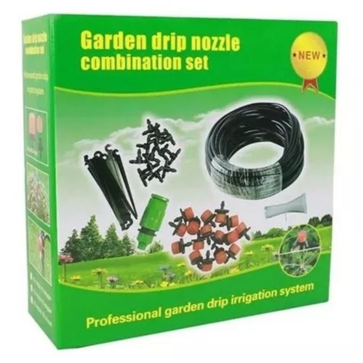 OEM - Manguera Con Sistema Riego Goteo Kit Plantas Jardín