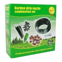 OEM - Manguera Con Sistema Riego Goteo Kit Plantas Jardín