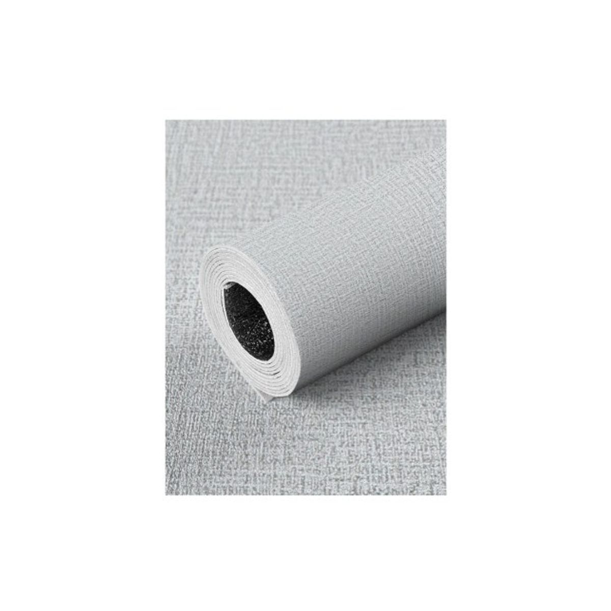 GENERICO - Pack 2 Papel Mural Textura Lino Autoadhesivo Rollo 50cm x 280cm Gris