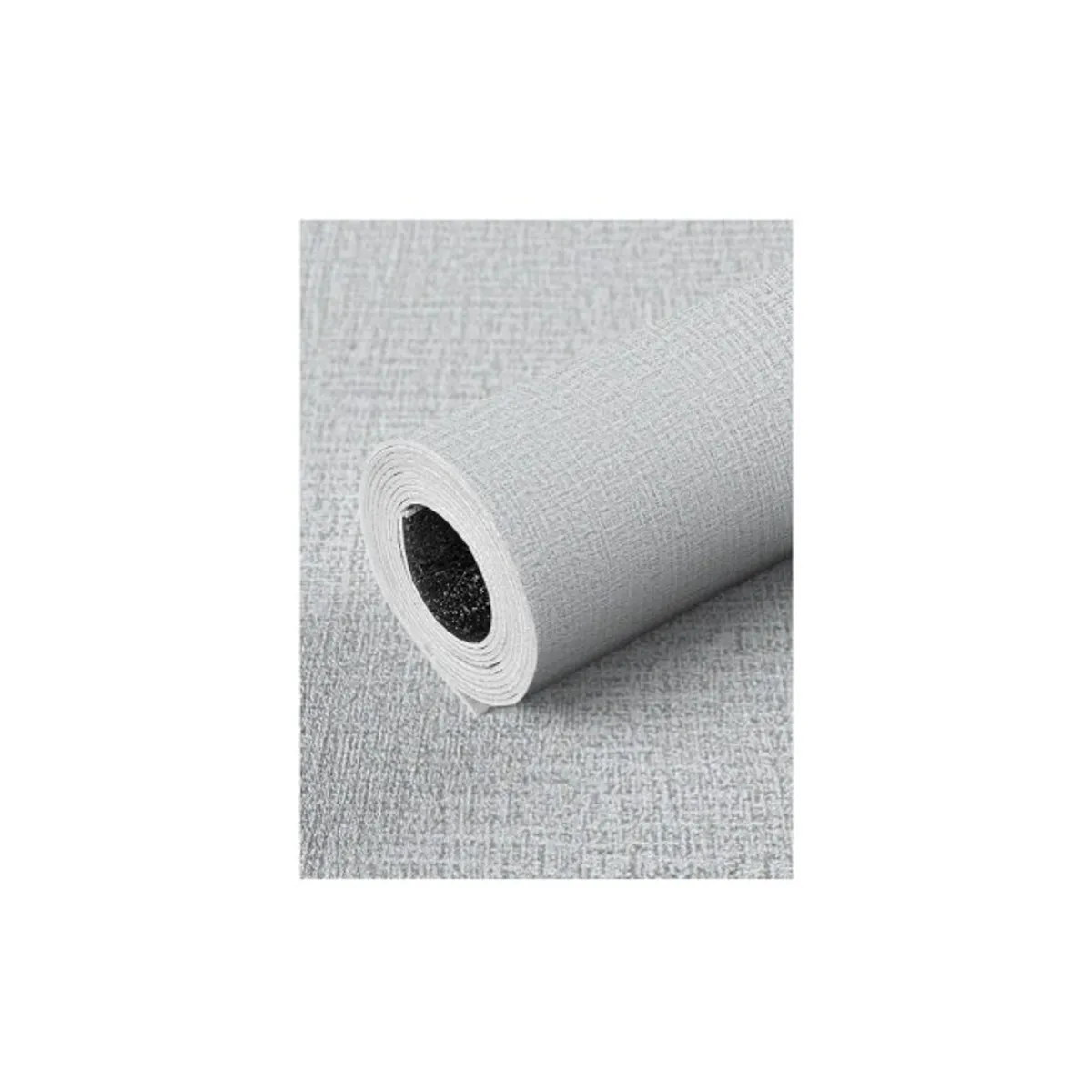 GENERICO - Pack 2 Papel Mural Textura Lino Autoadhesivo Rollo 50cm x 280cm Gris