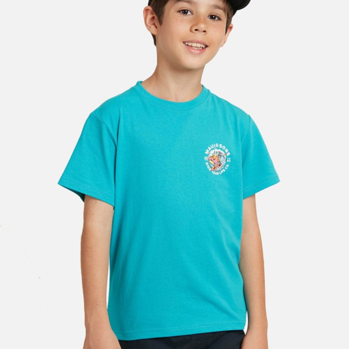 MAUI AND SONS - Pack Polera Jockey Infantil Azul Maui and sons