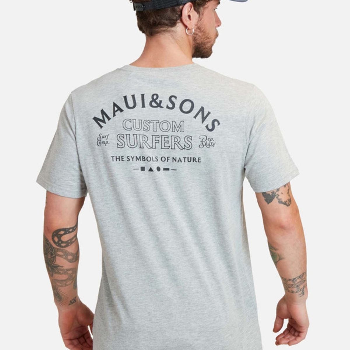 MAUI AND SONS - Pack Polera Jockey Hombre Gris claro Maui and sons