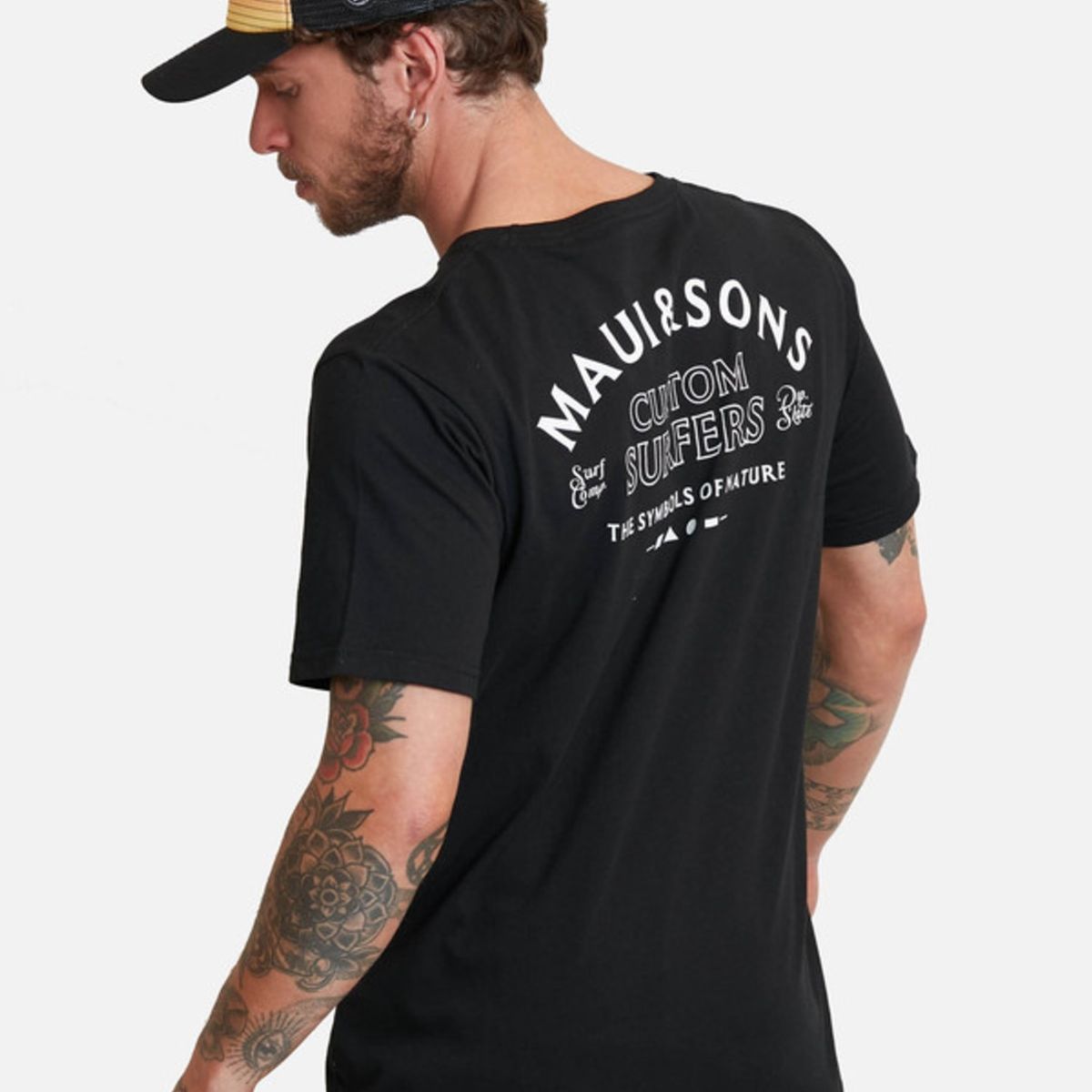 MAUI AND SONS - Pack Polera Jockey Hombre Negro Maui and sons