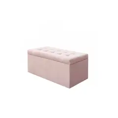 MUEBLES HVM - Baul Cofre stella Palo Rosa 40x40x90